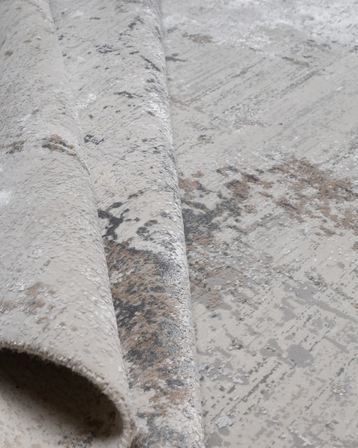 Assorted Beige Taupe Abstract Carpet