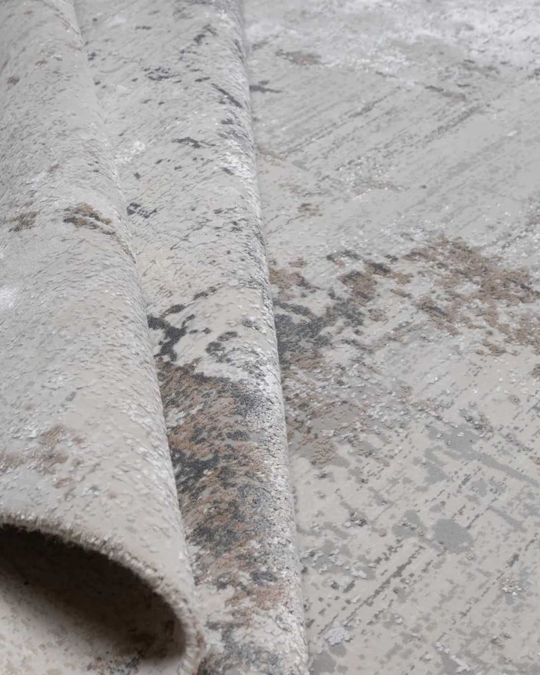 Assorted Beige Taupe Abstract Carpet