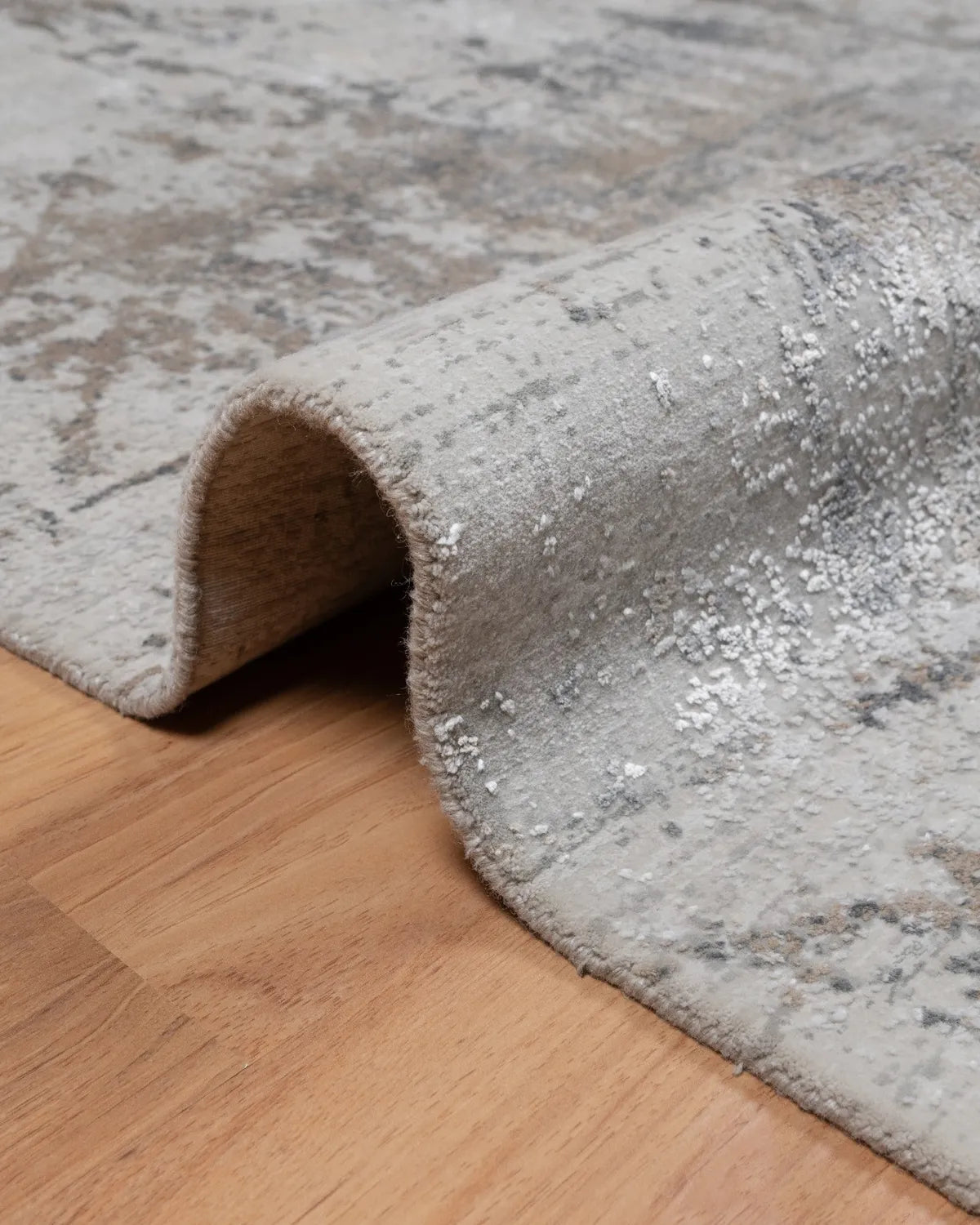 Assorted Beige Taupe Abstract Carpet