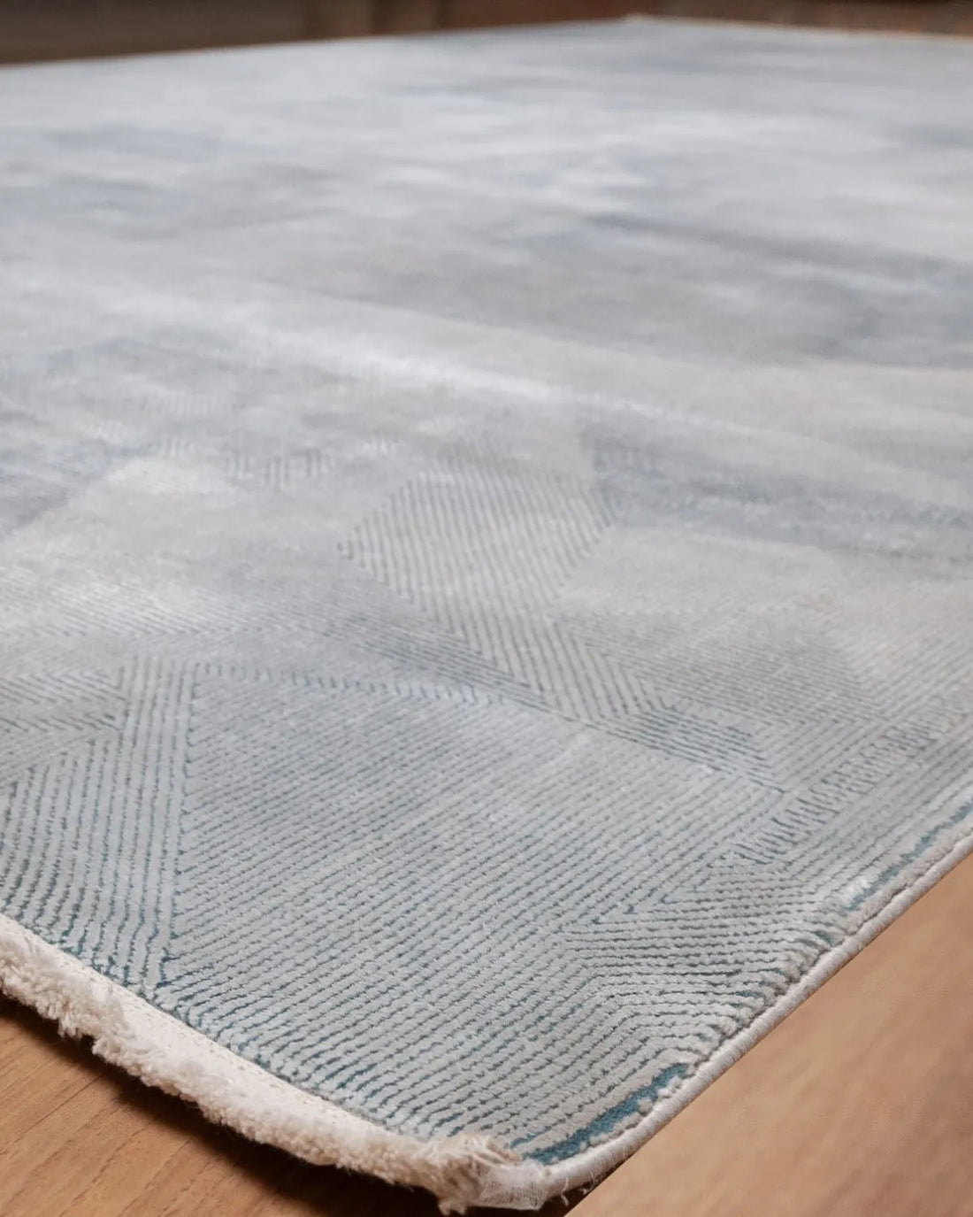 Assorted Grey Abstract Geometric Carpet