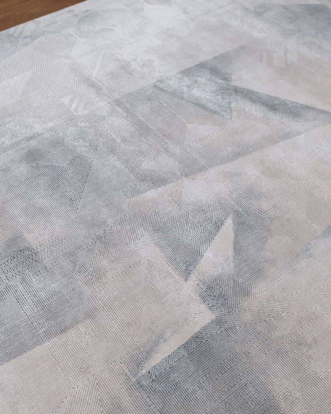 Assorted Grey Abstract Geometric Carpet