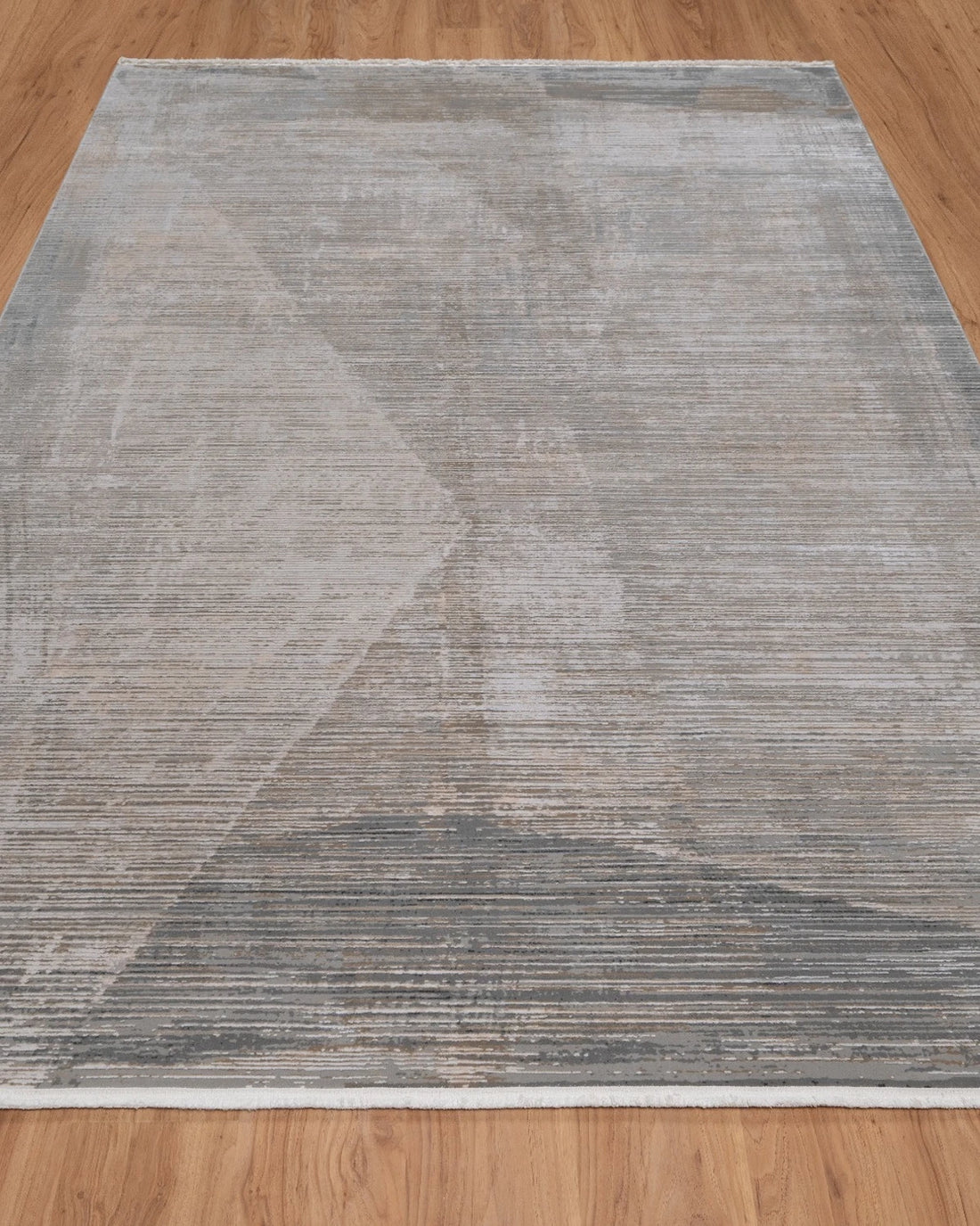 Assorted Beige Grey Linear Abstract Carpet