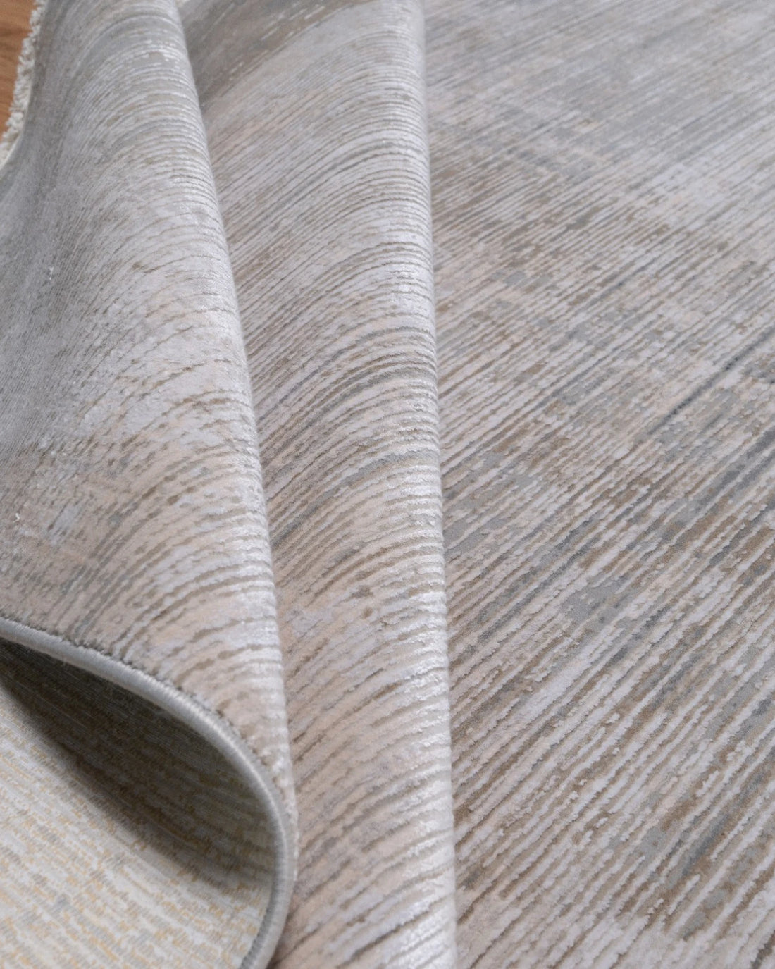 Assorted Beige Grey Linear Abstract Carpet