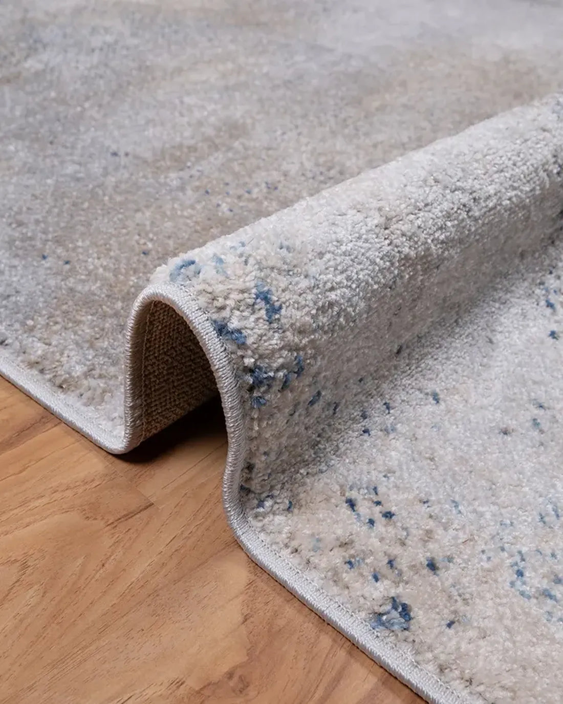 Light Grey Medium Grey Abstract Carpet