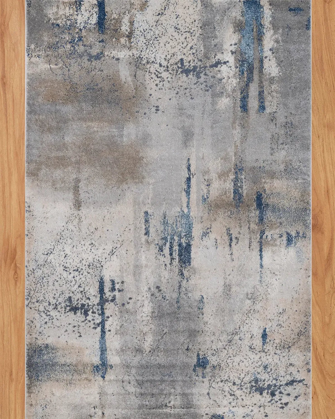 Light Grey Medium Grey Abstract Carpet