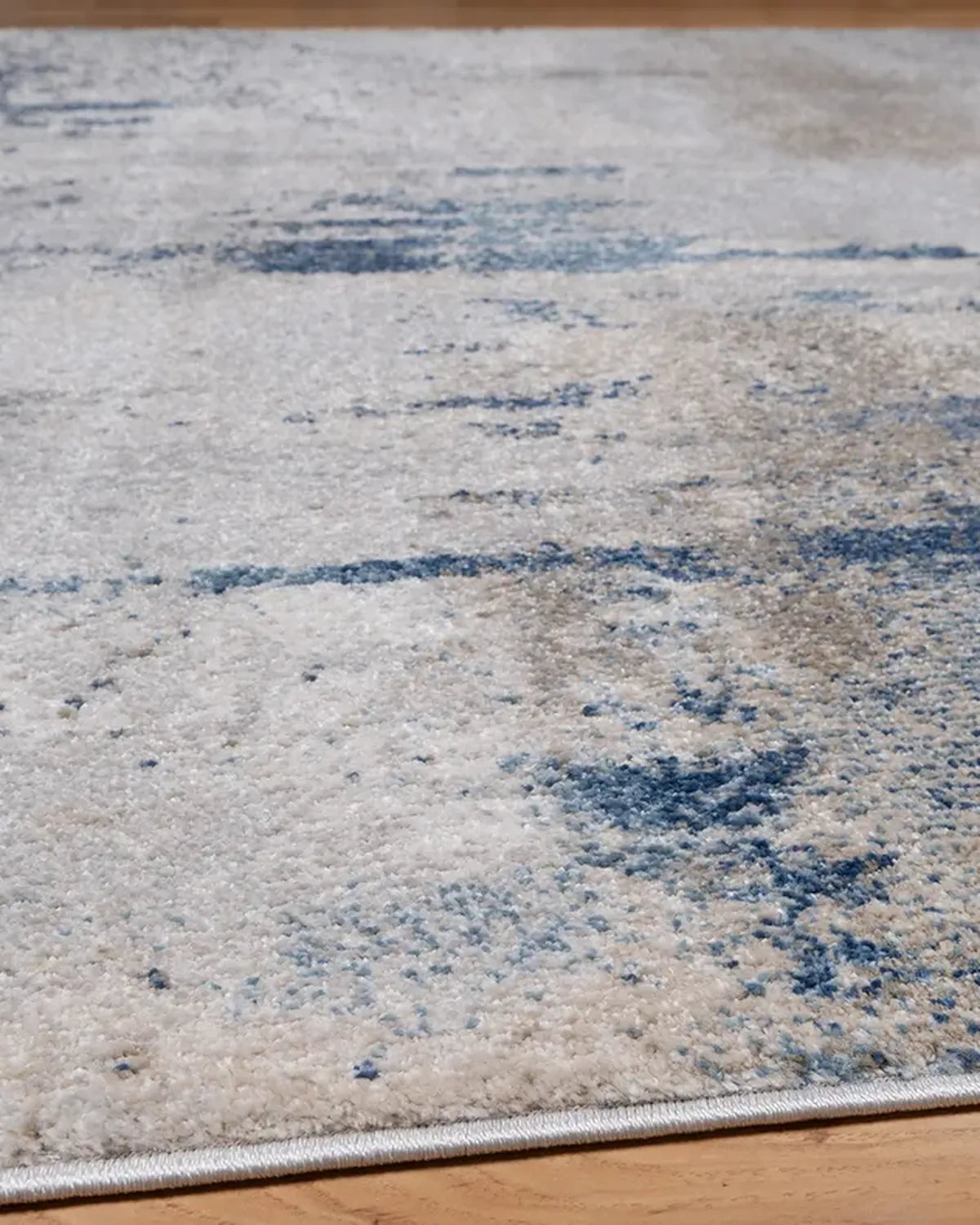 Light Grey Medium Grey Abstract Carpet