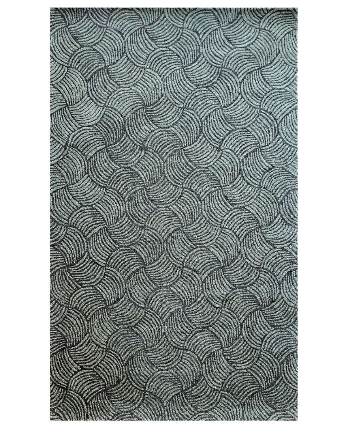 Arc Wave Geometric Carpet