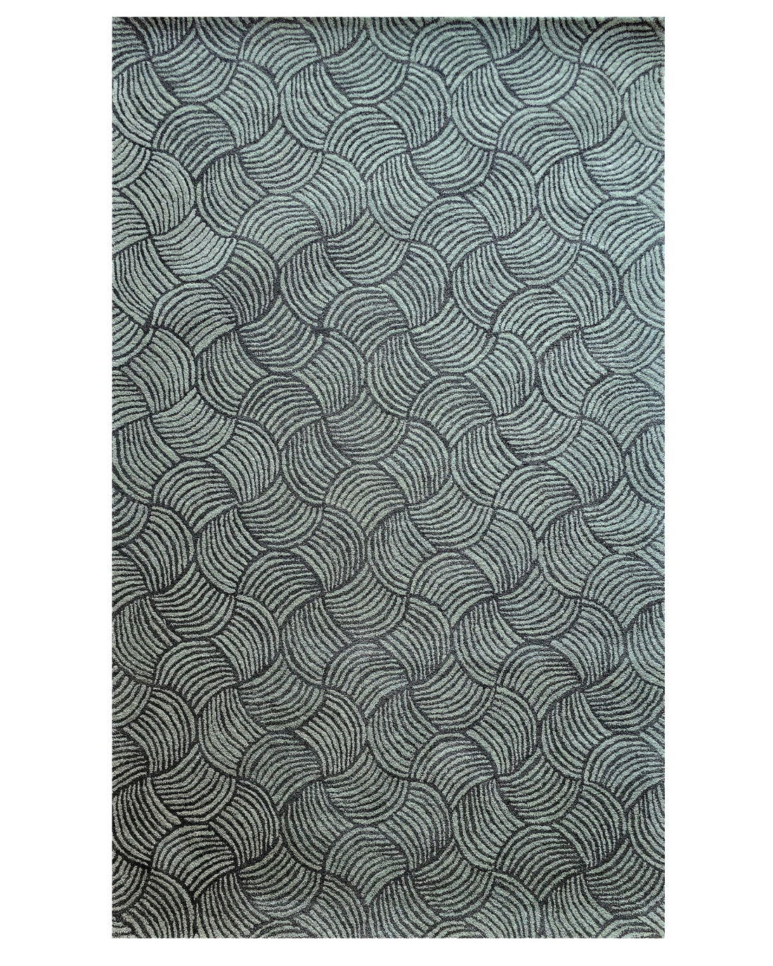 Arc Wave Geometric Carpet