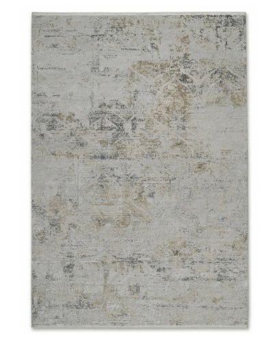 Assorted Beige Grey Textured Vintage Carpet