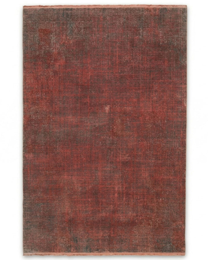 Assorted Crimson Red Vintage Solid Carpet