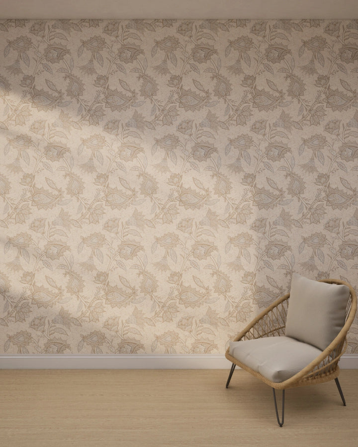 Paiselle Beige Wallpaper