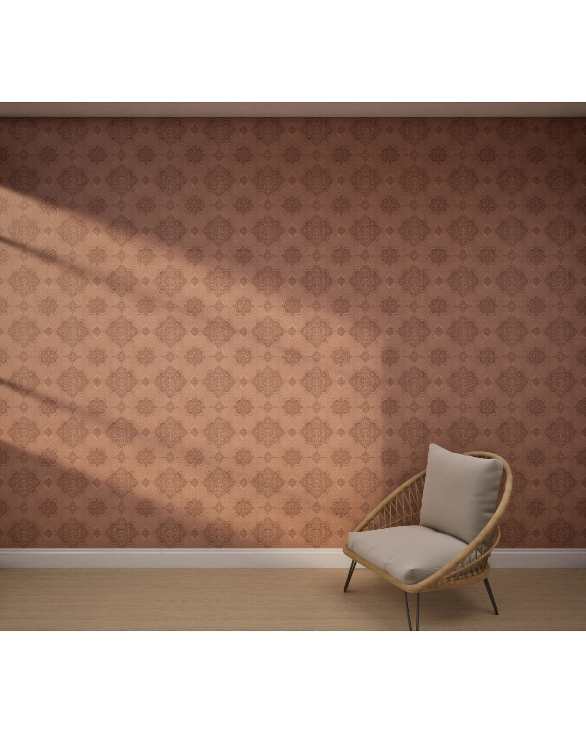 Mandoria Terracotta Wallpaper