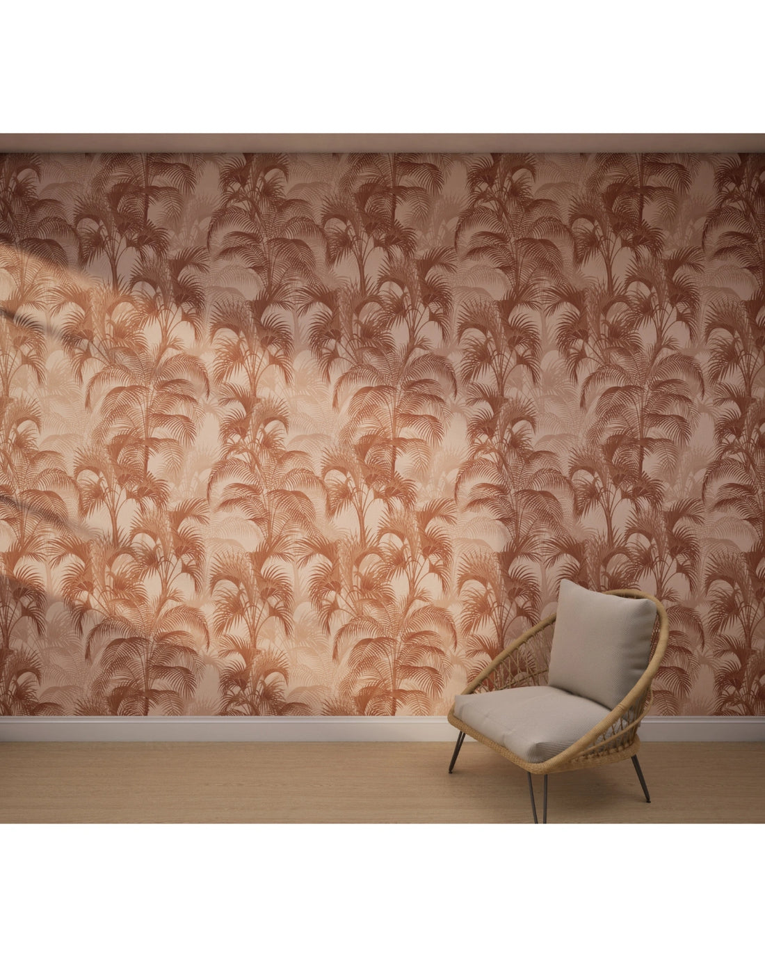 Palmera Blush Wallpaper