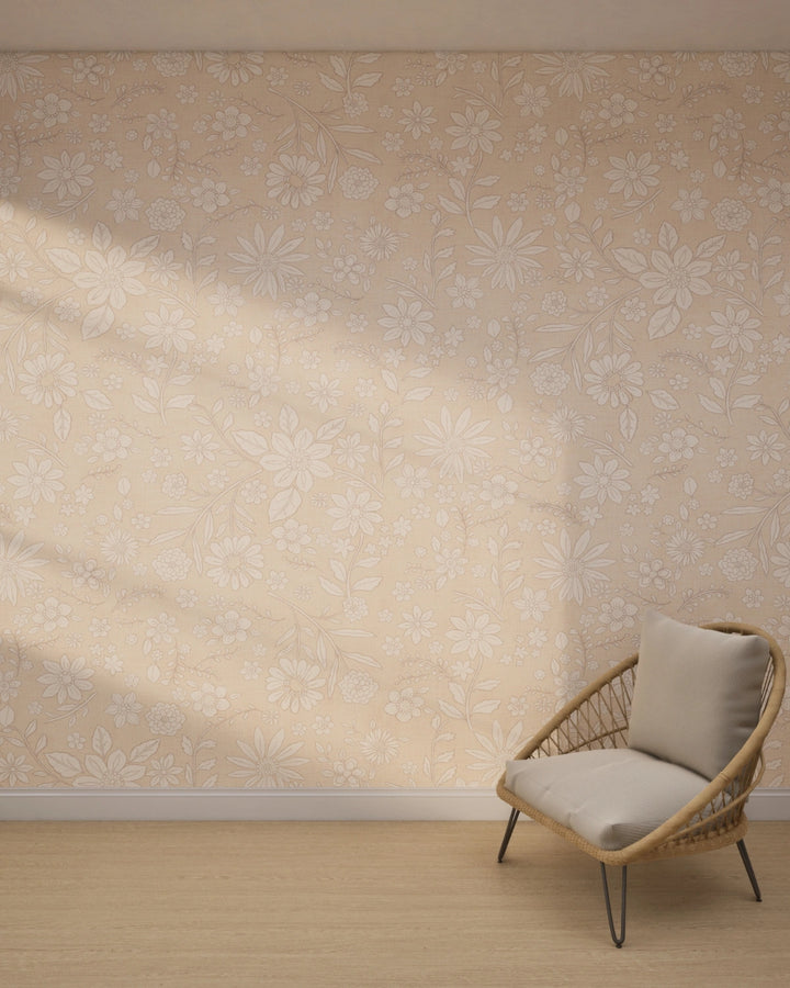 Daisy Sand Wallpaper