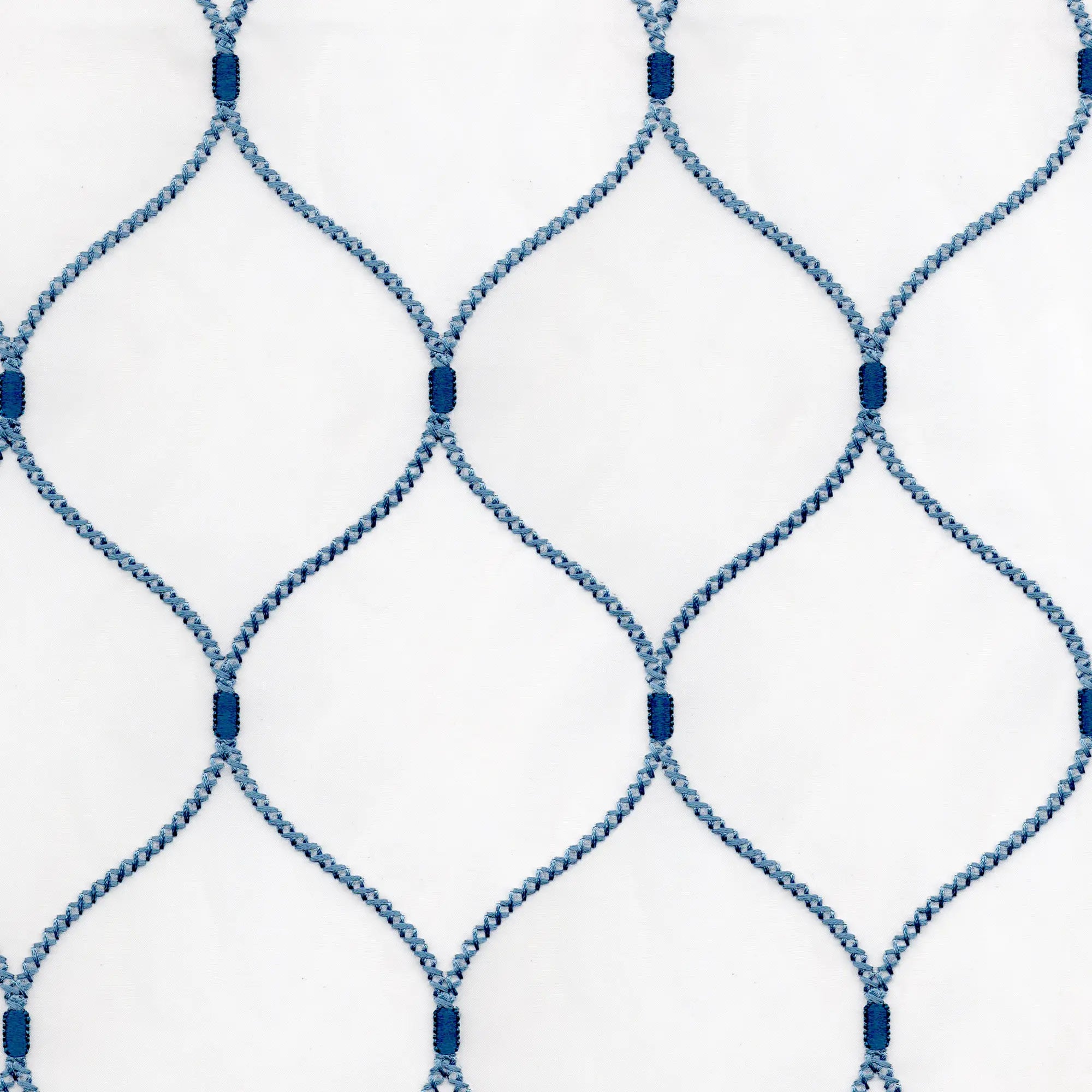 BEKAL POLY SHEER IVORY NAVY