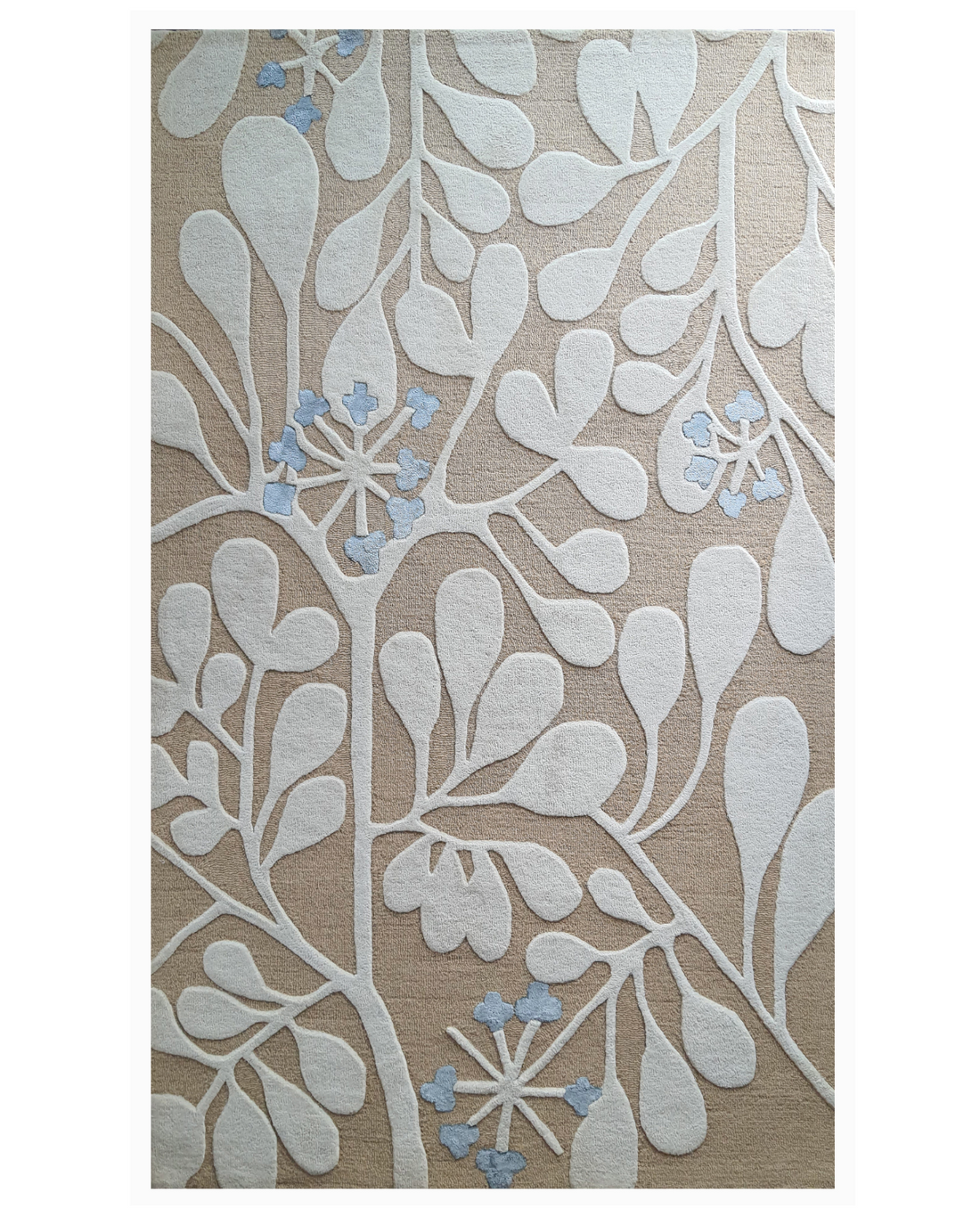 Botanical Vine Pattern Carpet
