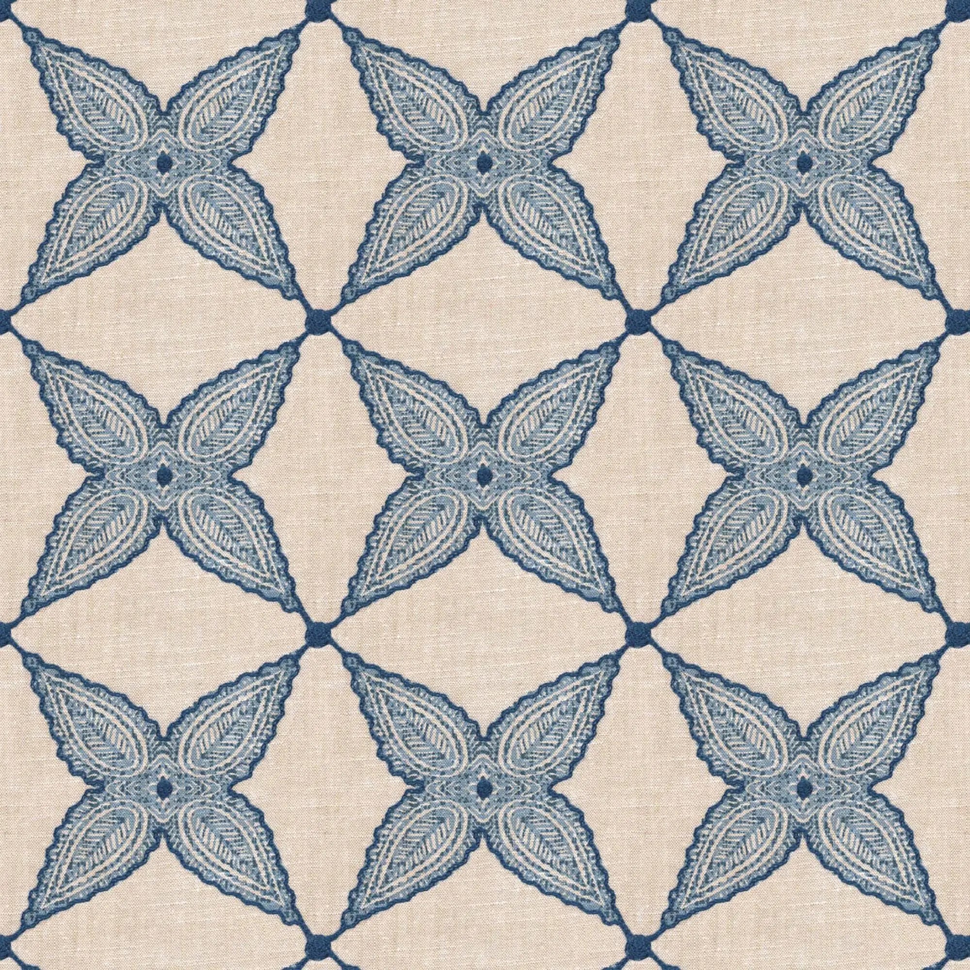 CHICK EARTHY LINEN NATURAL BLUE