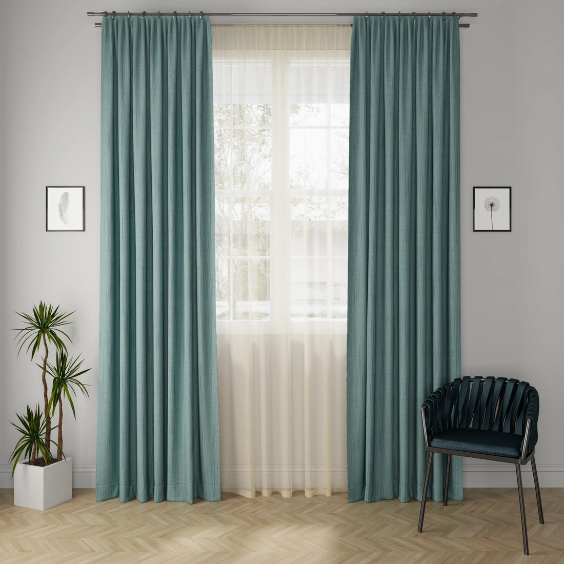 Linux Cologne Curtain Fabric