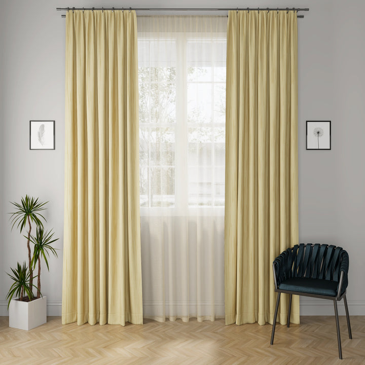 Linux Corn Curtain Fabric