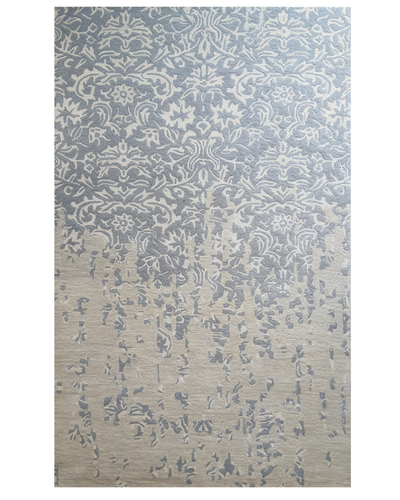 Distressed Floral Texture Carpet