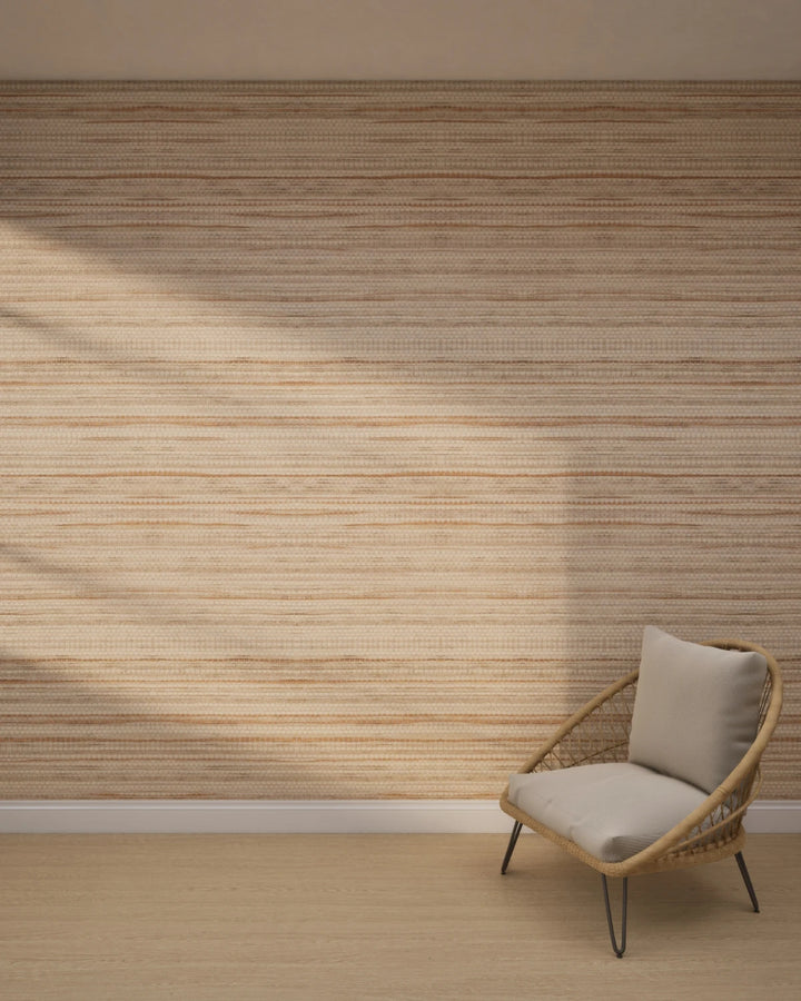 Ivory Sand Weave Wallpaper