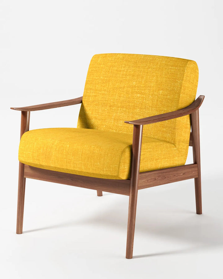 Audi Lemon Yellow Upholstery Fabric