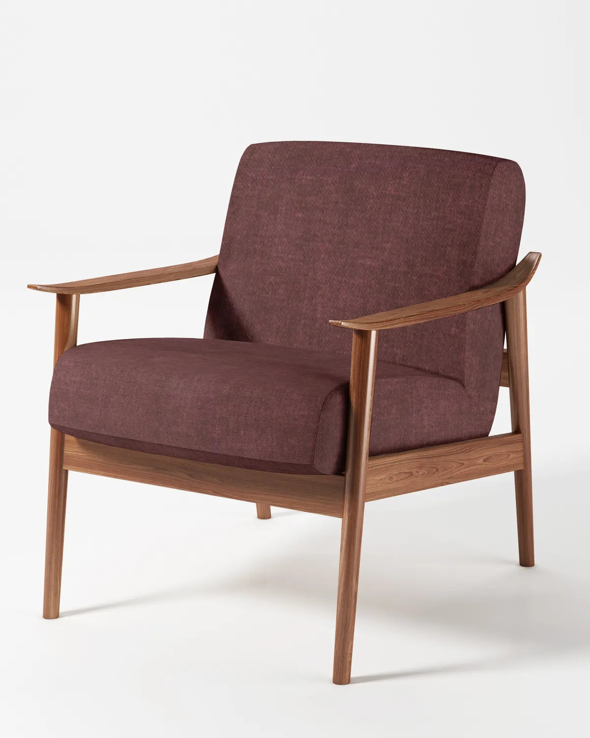 Audi Plum Textured Upholstery Fabric