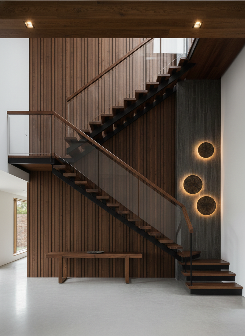 Staircase Feature Wall Concept