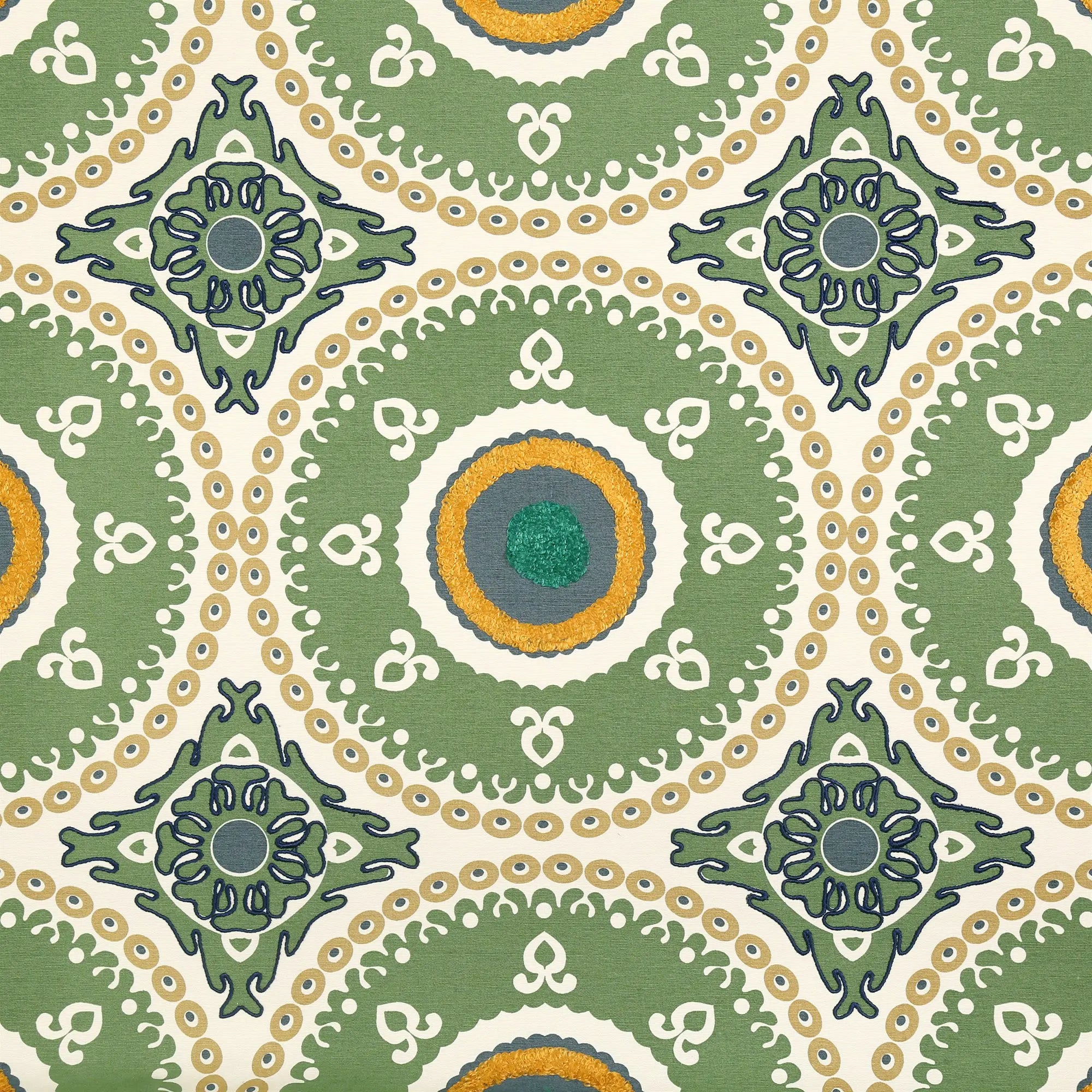 GUIDO SKR COTTON IVORY PANNA GREEN