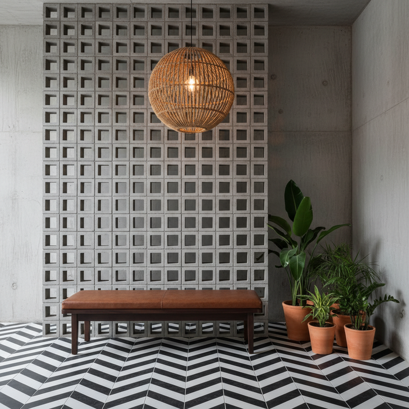 Modern Accent Corner Setup