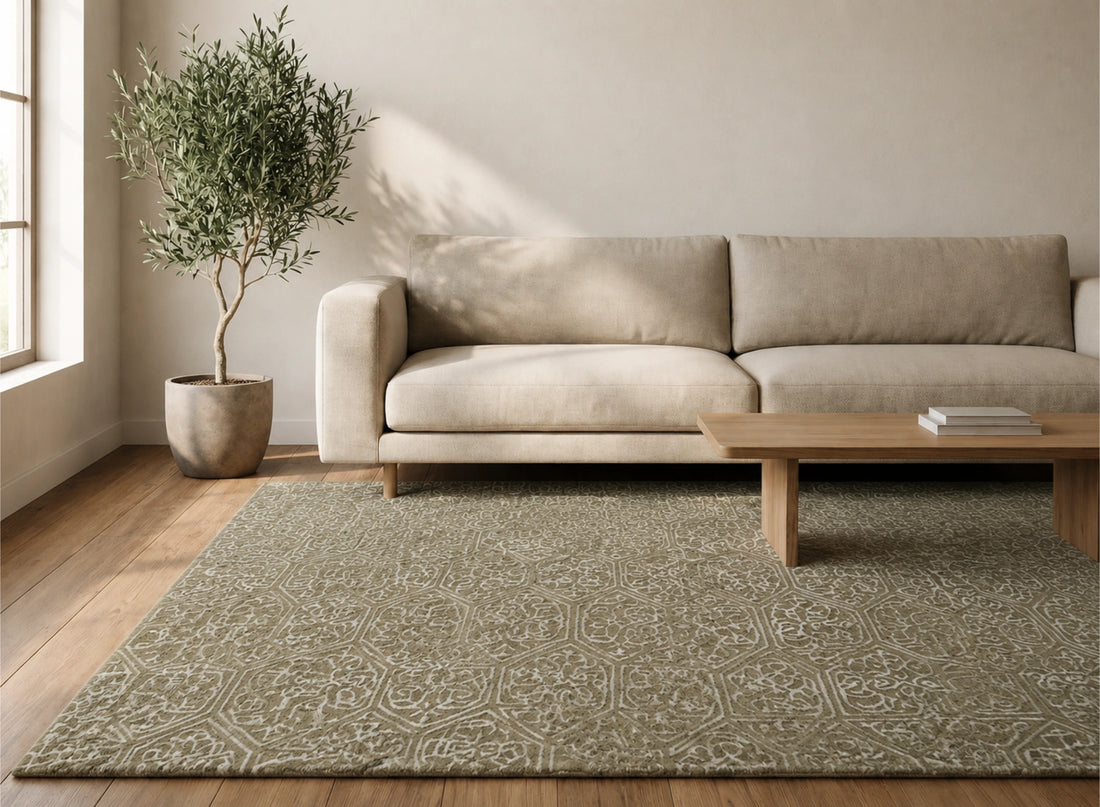 Heritage Hexagon Mosaic Carpet
