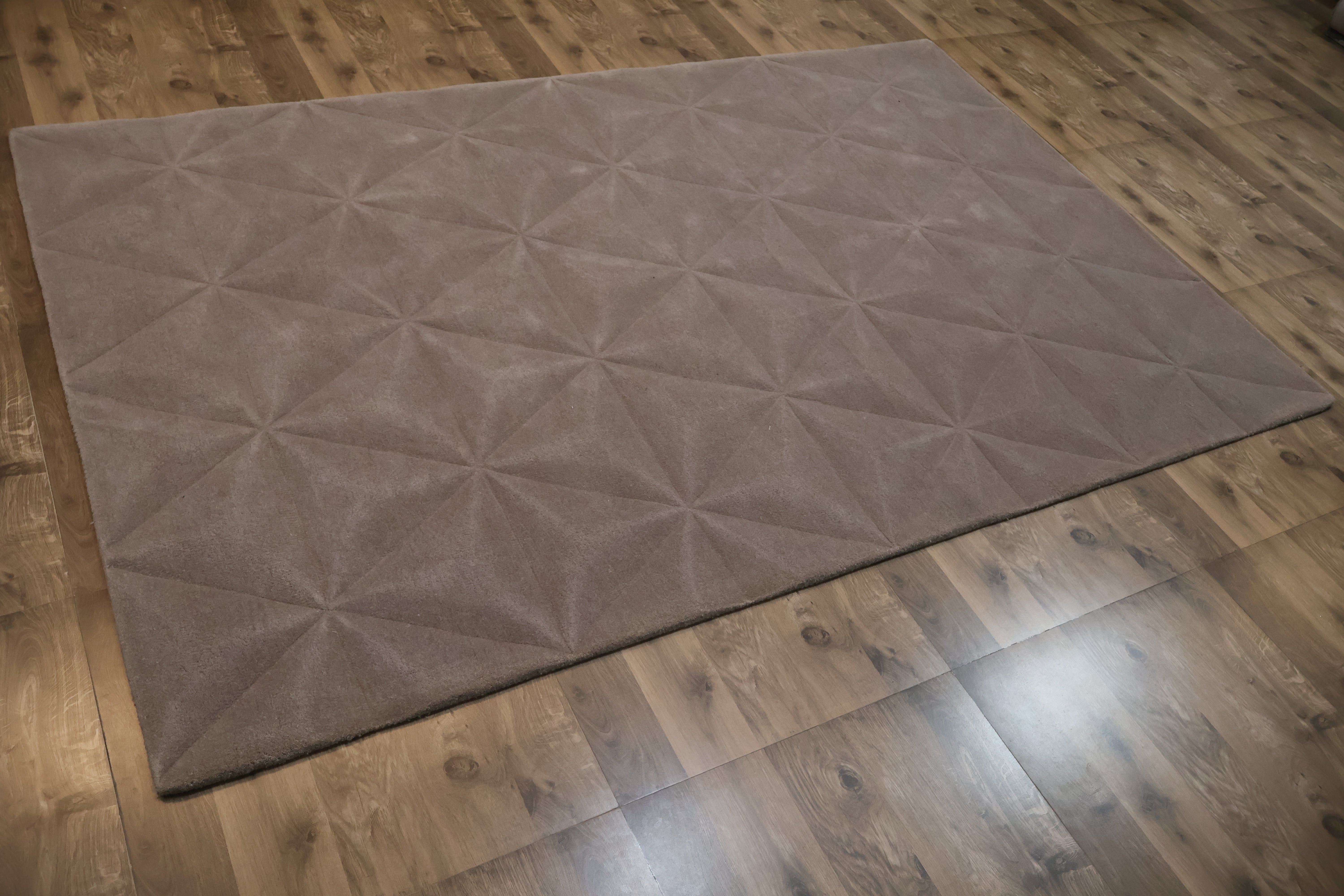Modern Geometric Textured Carpet