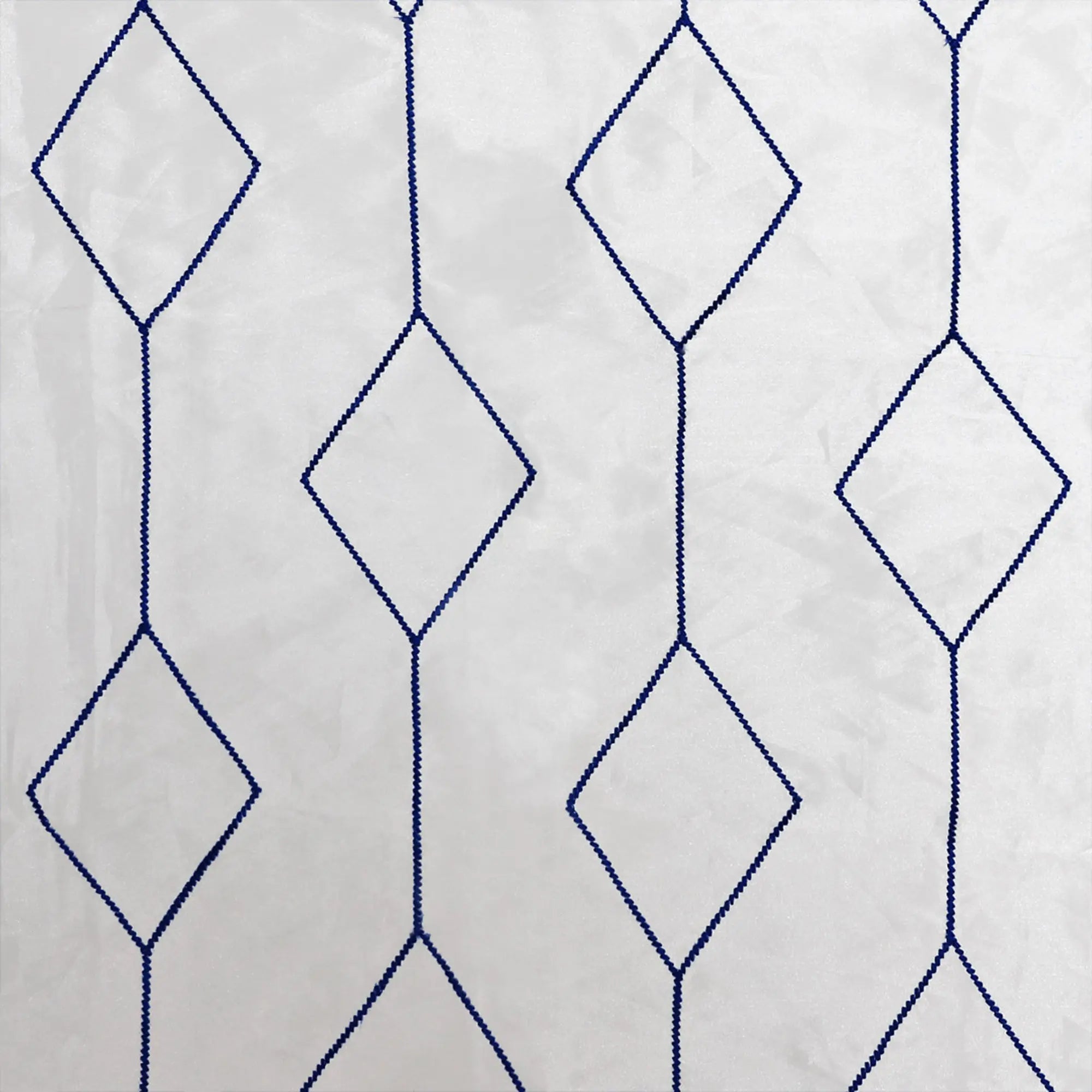 MALDAA POLY SHEER IVORY NAVY