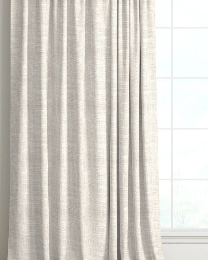 Mars Cream Curtain Fabric