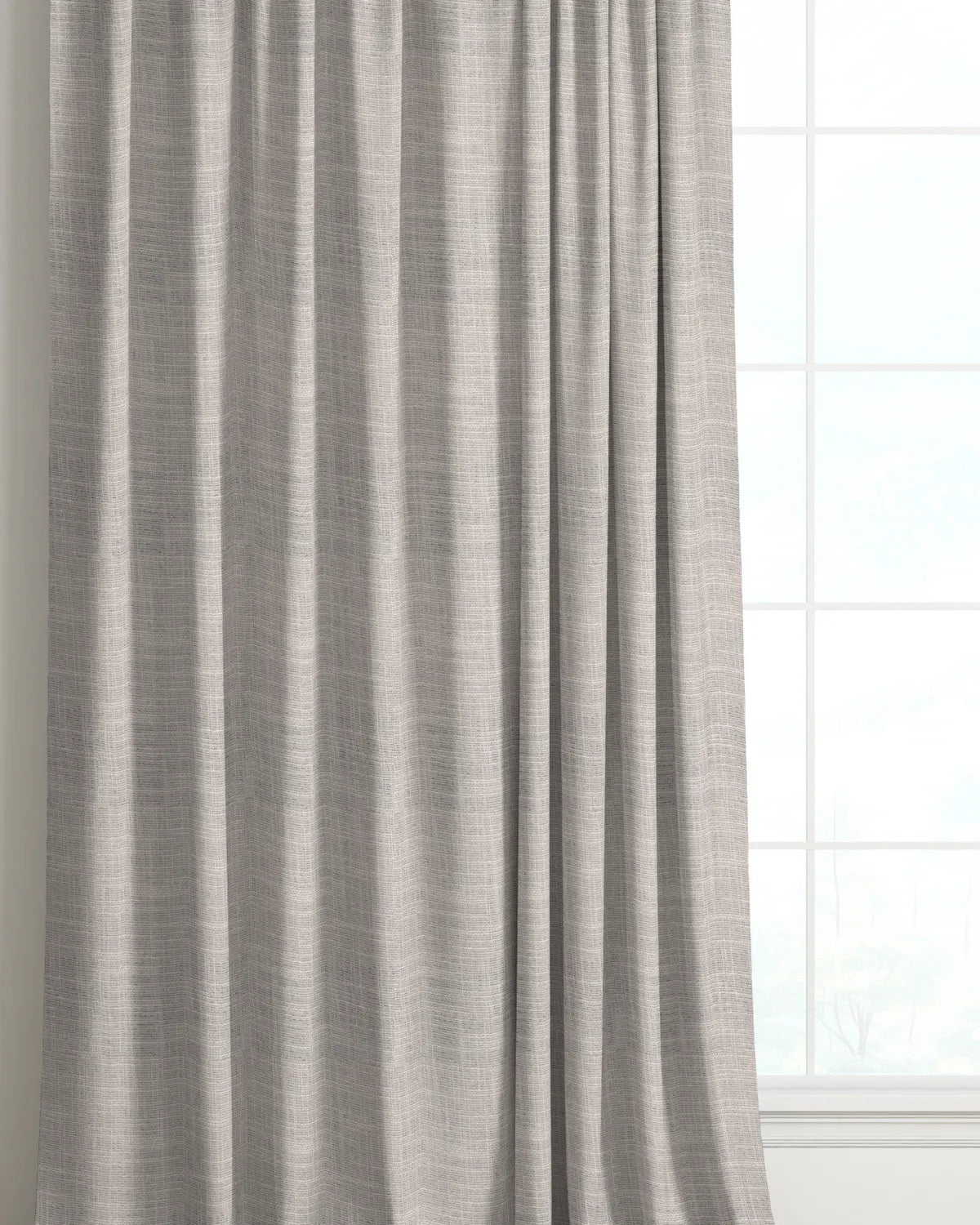 Mars Grey Curtain Fabric