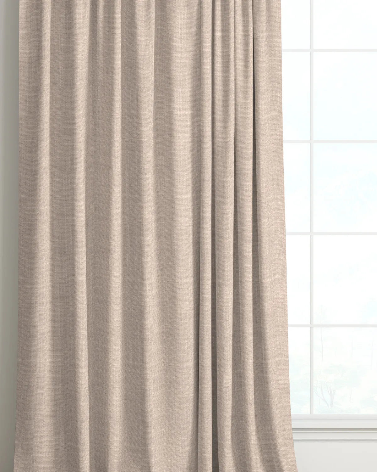 Mars Natural Curtain Fabric