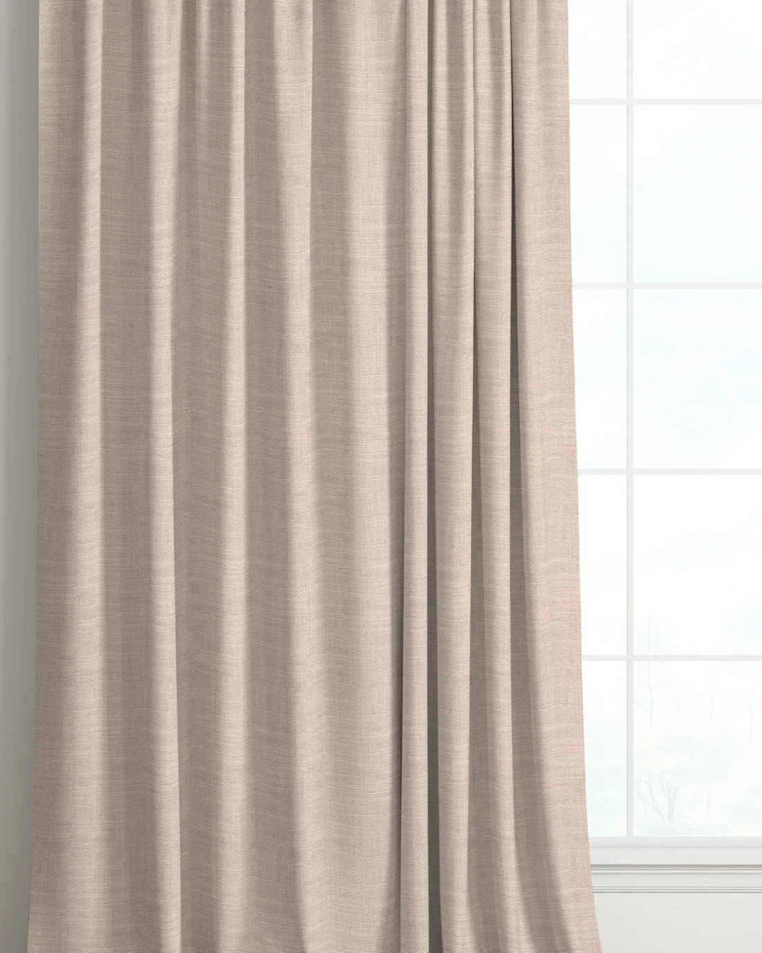 Mars Natural Curtain Fabric
