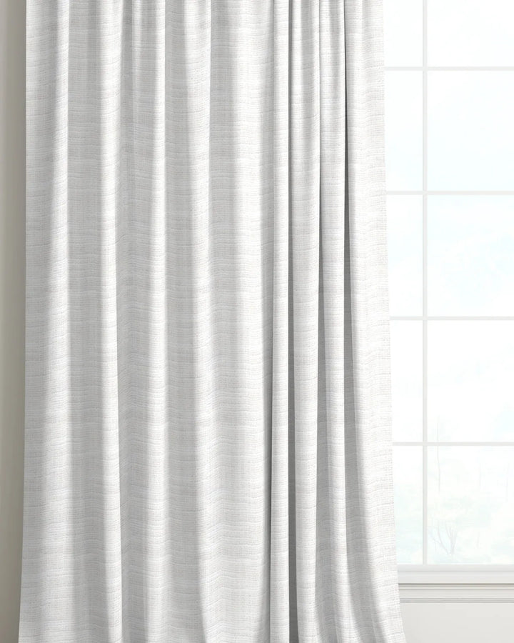 Mars White Curtain Fabric