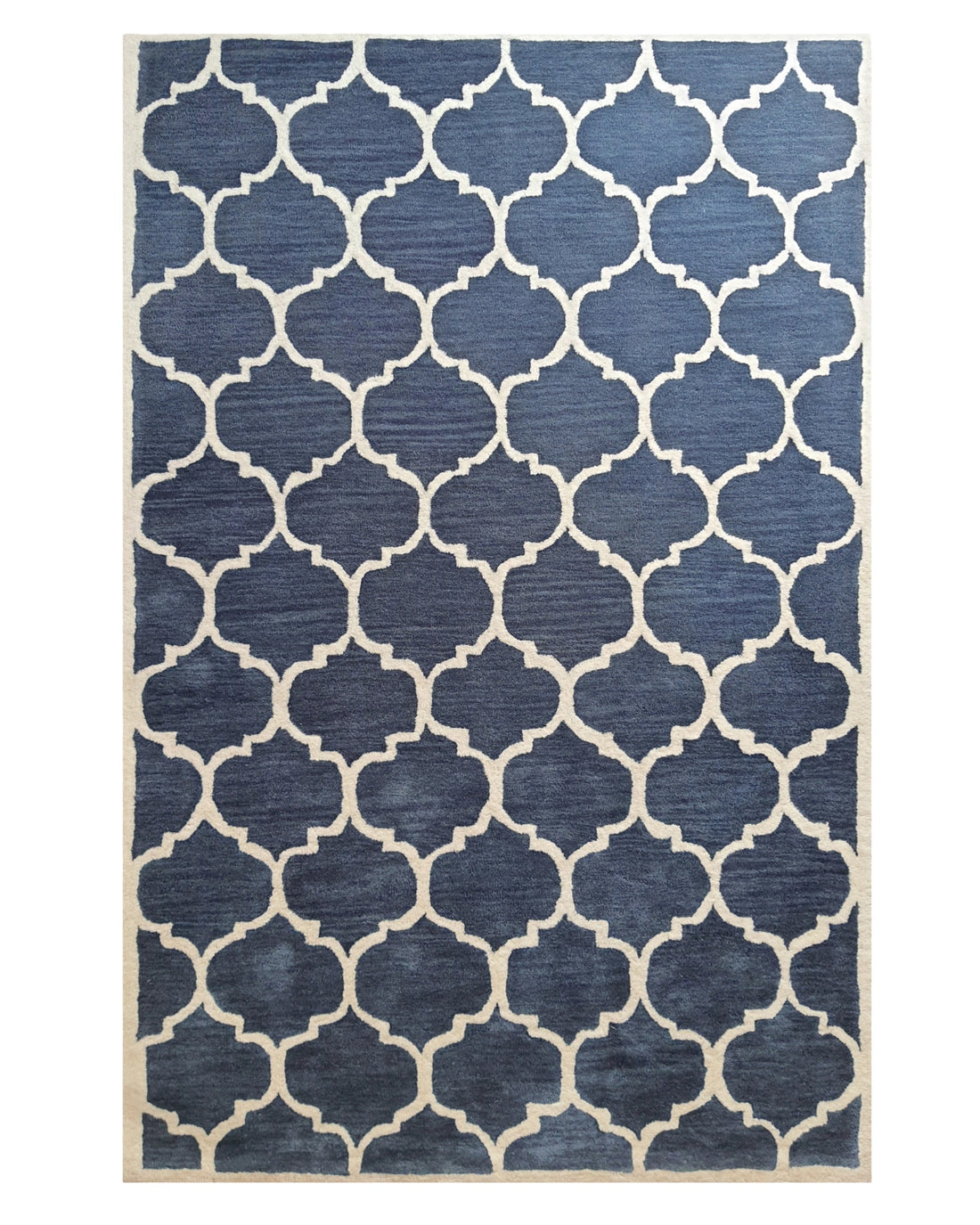 Moroccan Trellis Blue Carpet
