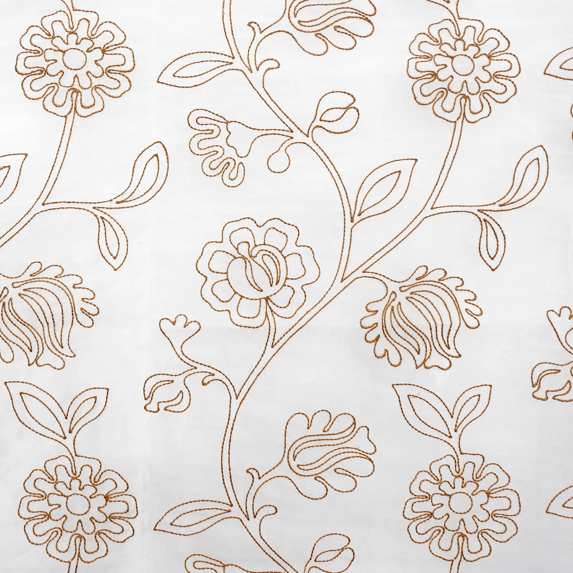 MUNNAR POLY SHEER IVORY COPPER