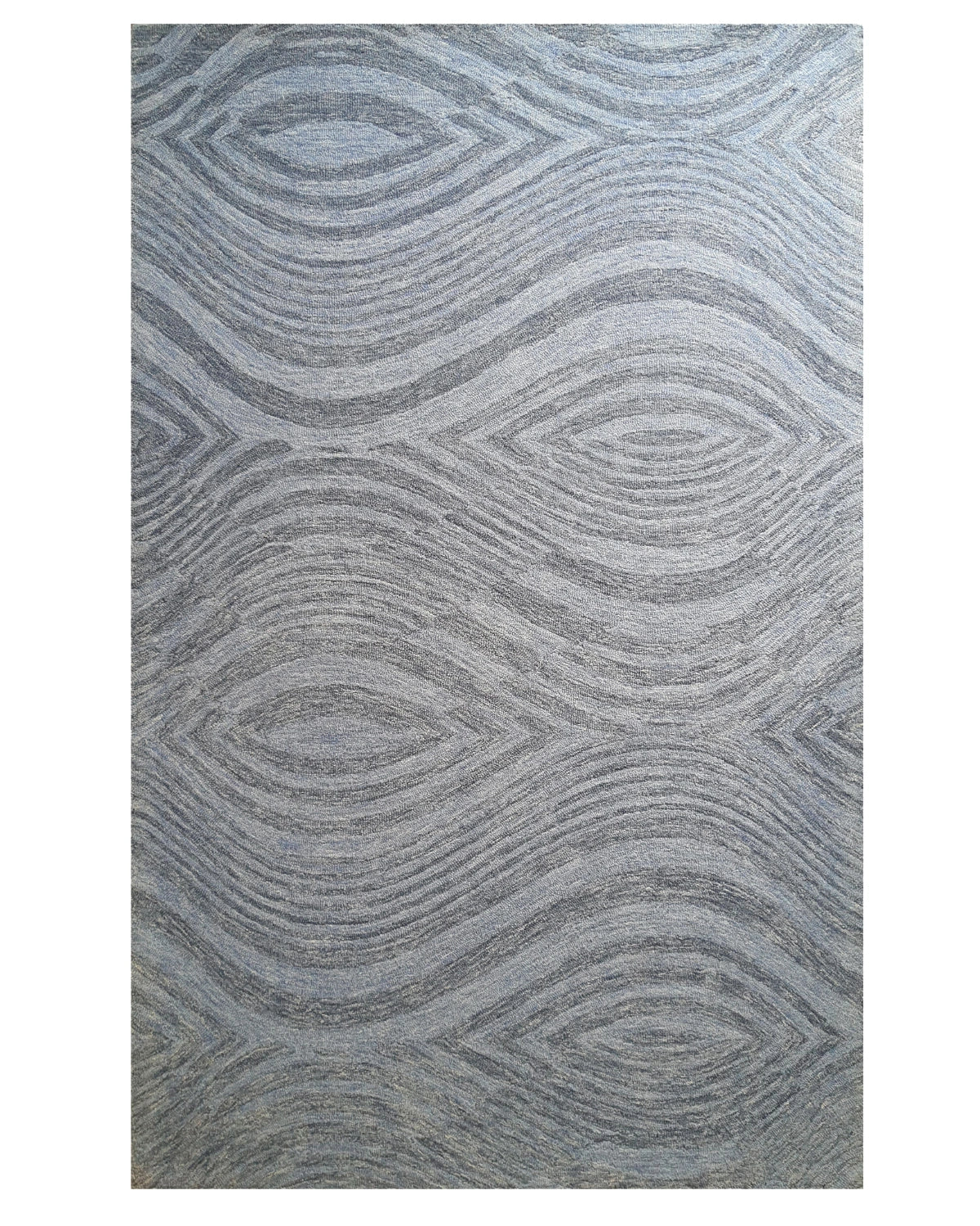 Modern Wave Diamond Pattern Carpet
