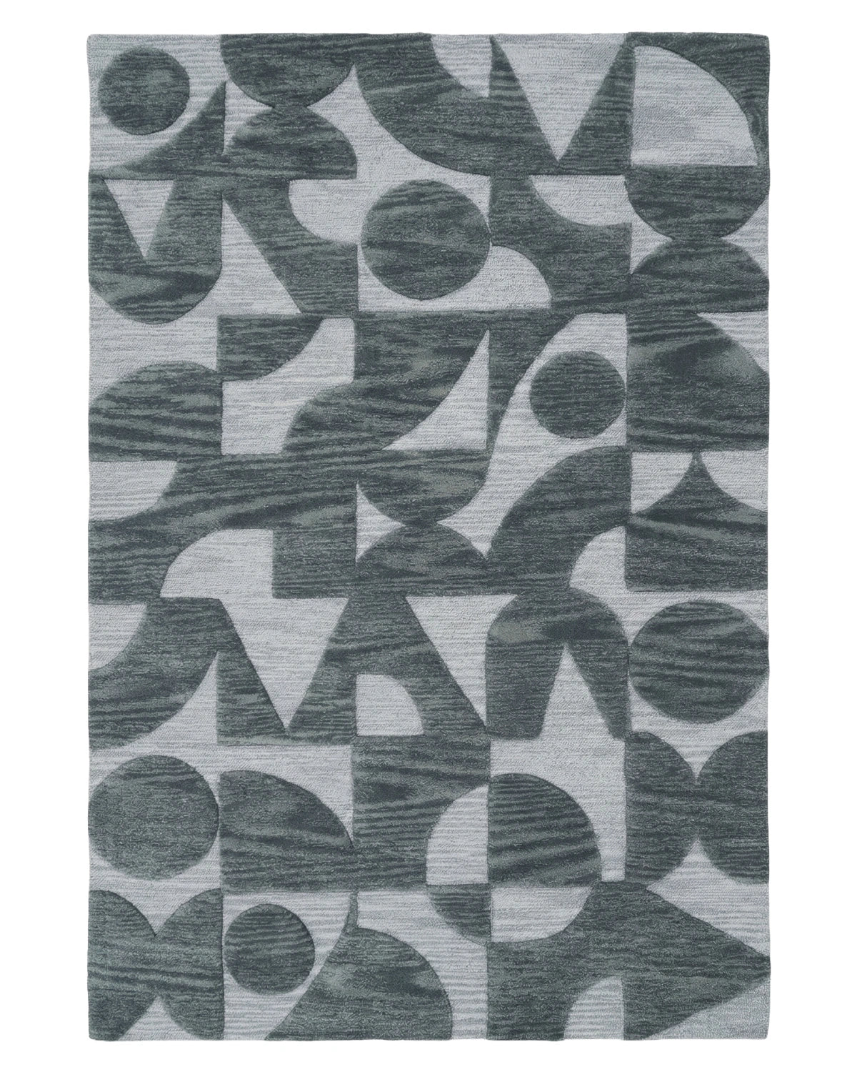 Modern Abstract Geometric Carpet