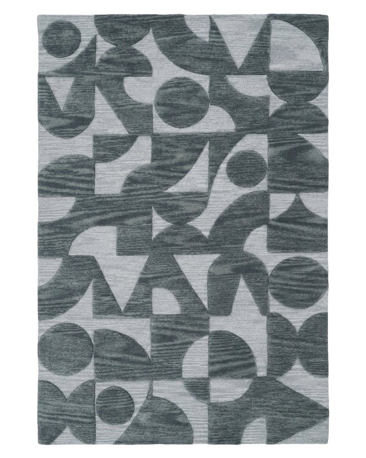 Modern Abstract Geometric Carpet