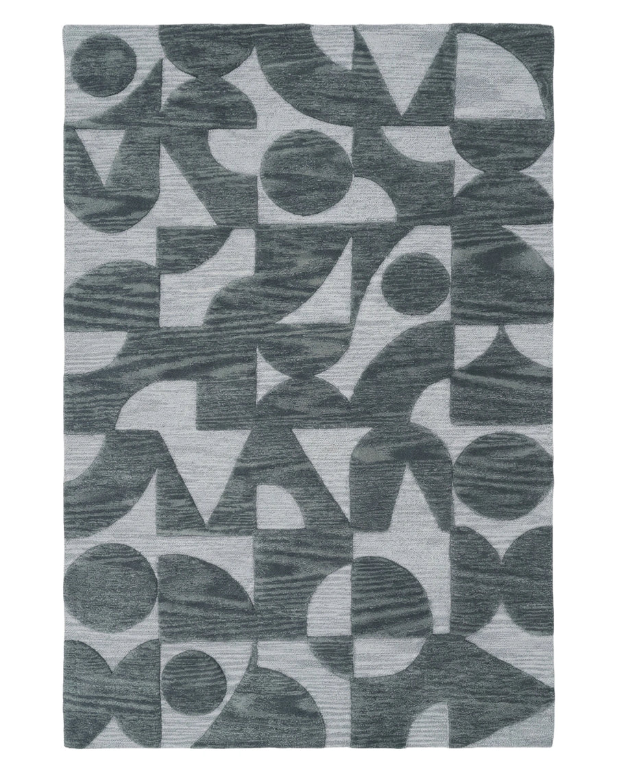Modern Abstract Geometric Carpet
