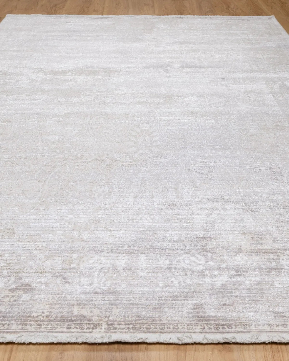 Assorted Taupe Beige Subtle Damask Carpet