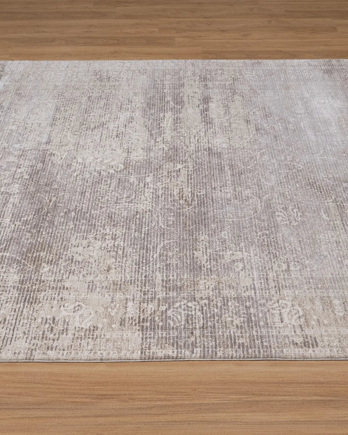 Assorted Taupe Beige Subtle Damask Carpet