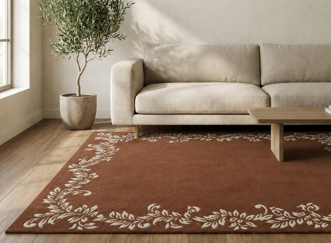 Regal Vine Border Carpet