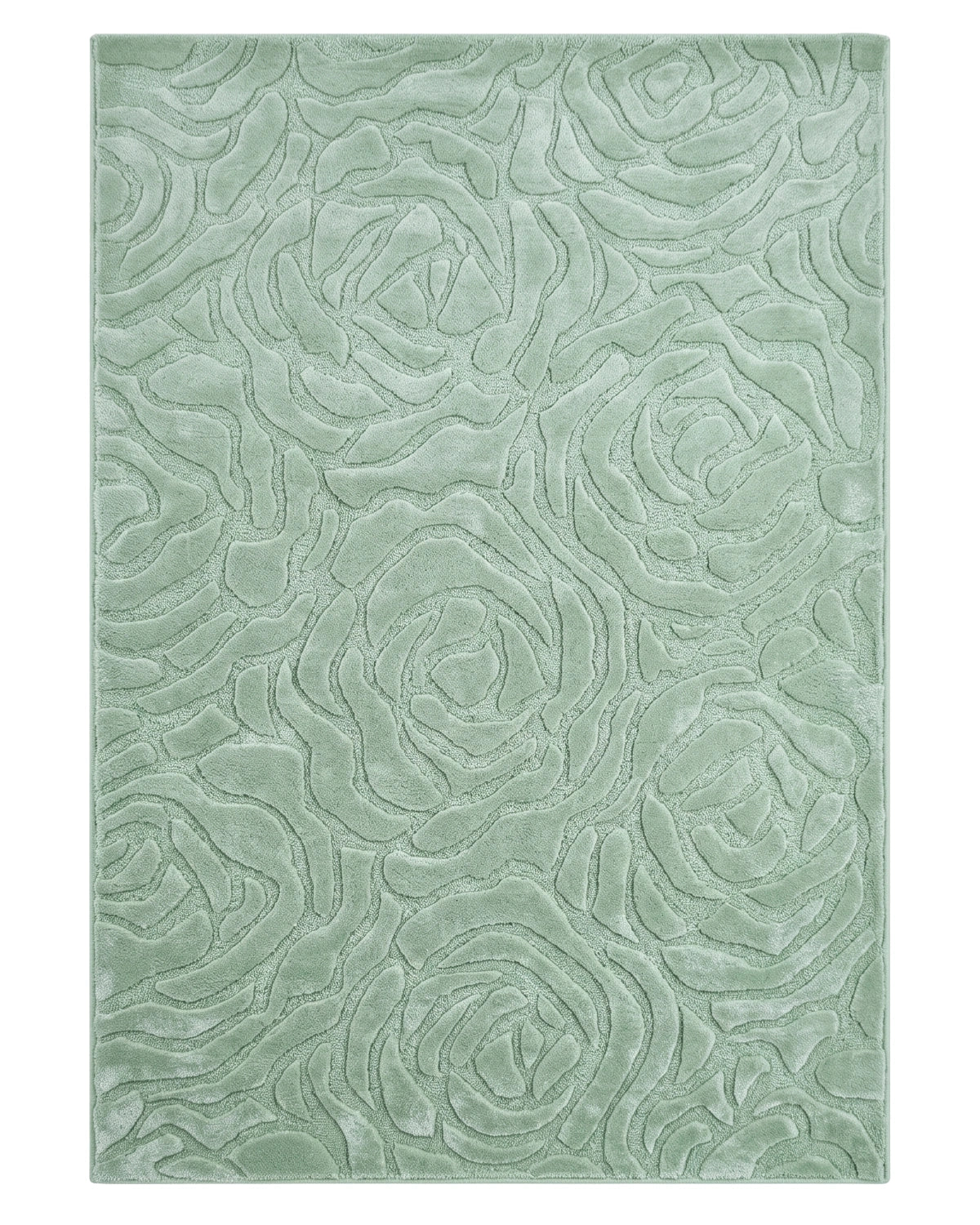 Sage Botanical Relief Carpet