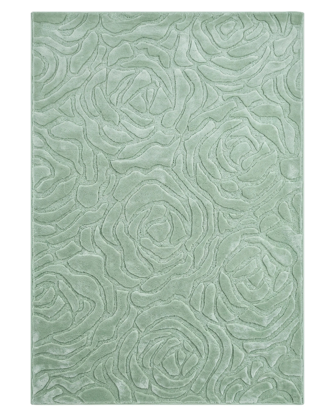Sage Botanical Relief Carpet