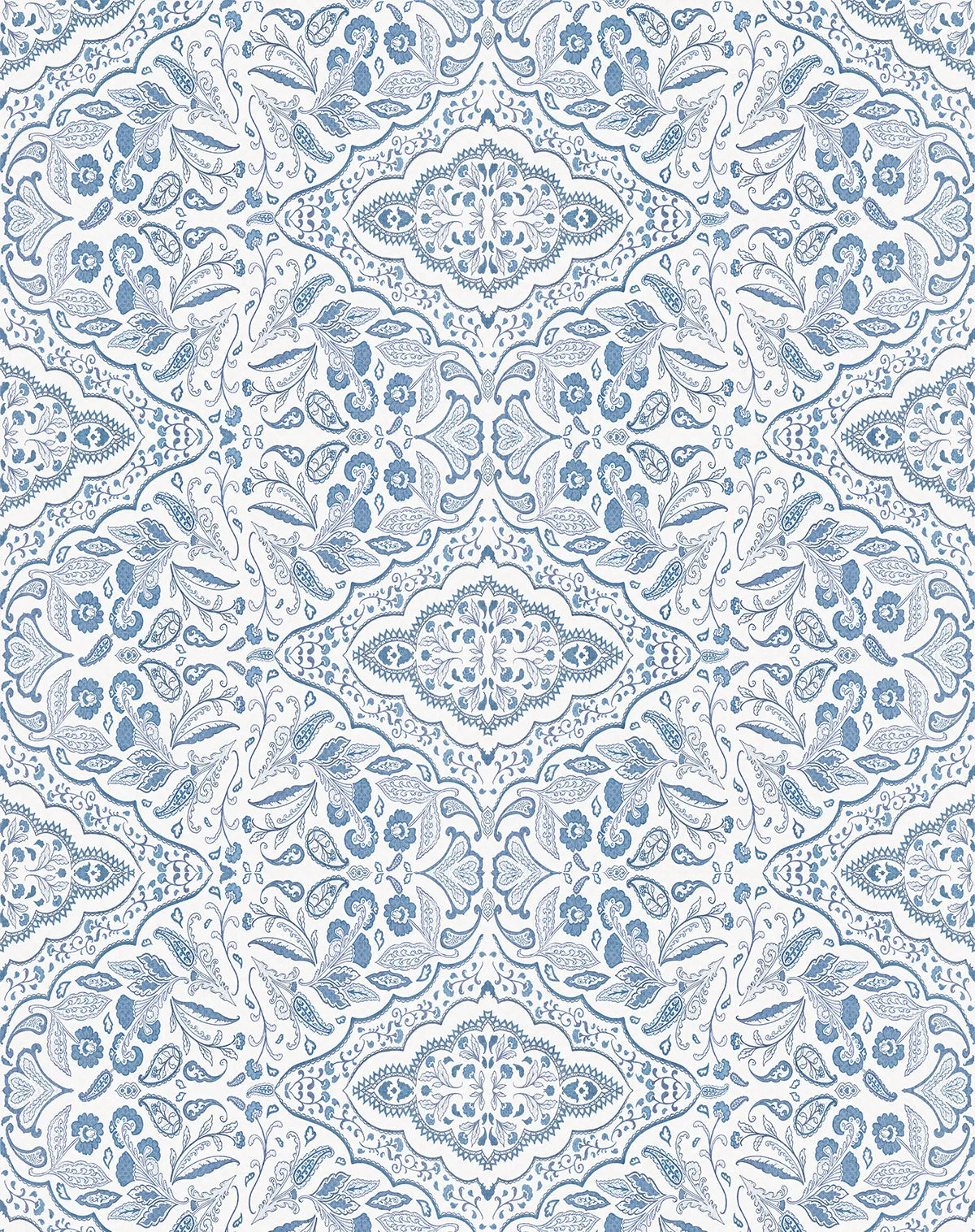 Azure Medallion Sky Wallpaper